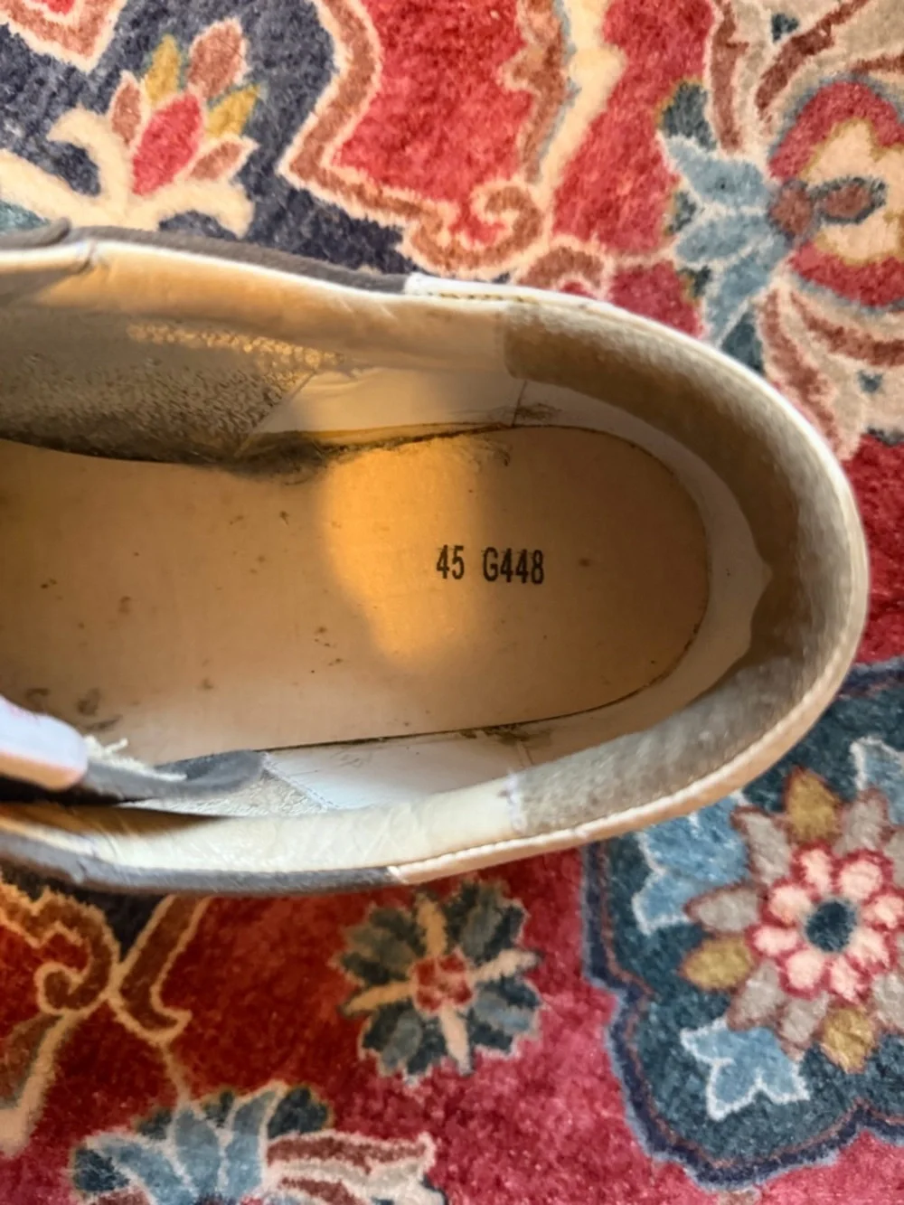 Golden Goose Men’s Superstar Gray Suede Sneakers Size 45 - Picture 11 of 11